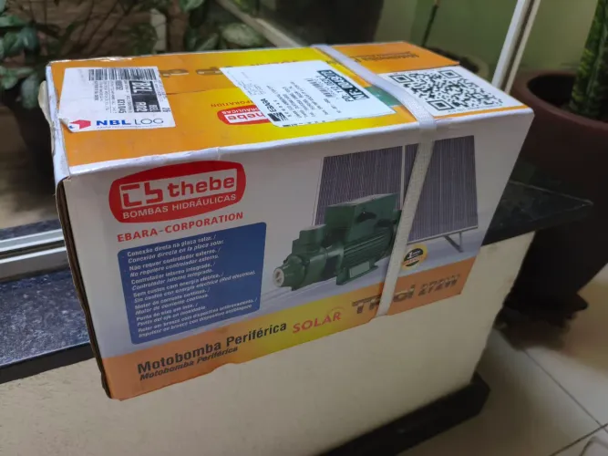 Motobomba Periférica Solar Thebe TP CI 272W (Ebara) - Nova na Caixa