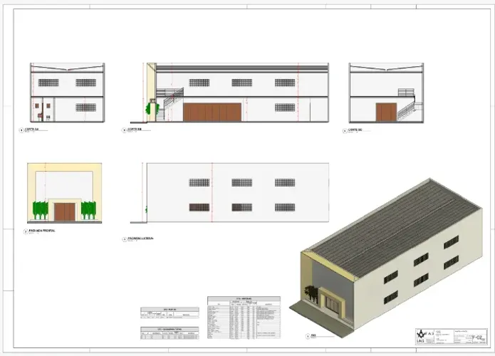 projeto completo para cosntruir galpão