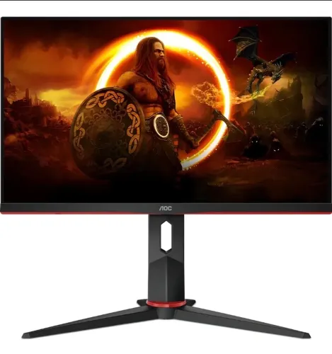Monitor (COM BRAÇO ARTICULADO) Gamer AOC 23,8" 165Hz 1ms 24G2S/BK