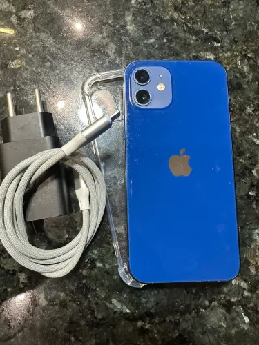 iPhone 12 64g tudo funcionando aceito troca