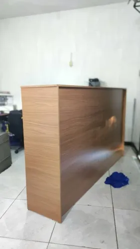 Balcão comercial 2m x 1.20 x 0,40cm em MDF com gaveta