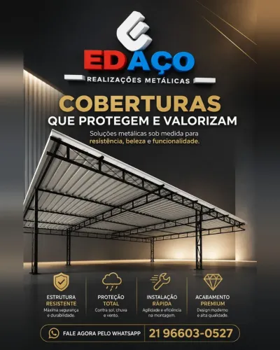 Telhado galvanizado alumínio