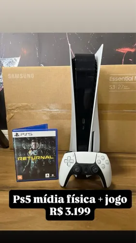 Ps5 com leitor