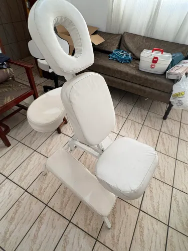 CADEIRA QUICK DE MASSAGEM BRANCA