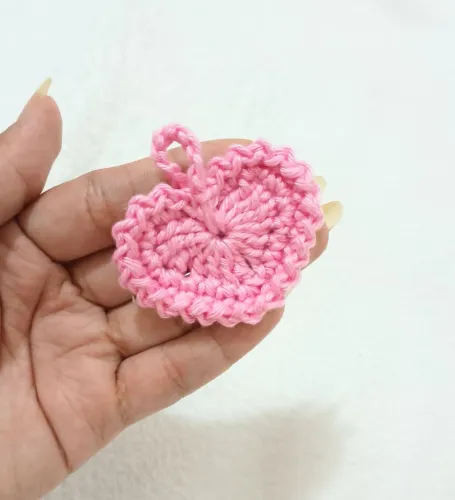 Kit chaveiro coração crochê para lembrancinha atacado