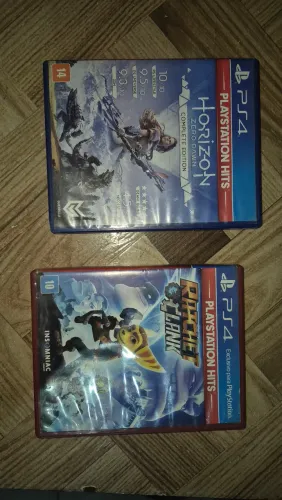Horizon Zero Dawn + Ratchet & Clank - PS4 JOGOS