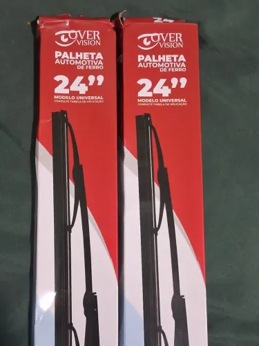 Kit 2 palhetas automotivas, 24 POLEGADAS 