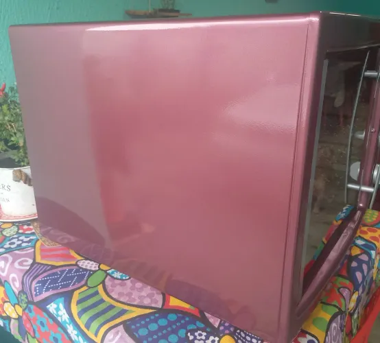Forno elétrico Layr rose metálico 
