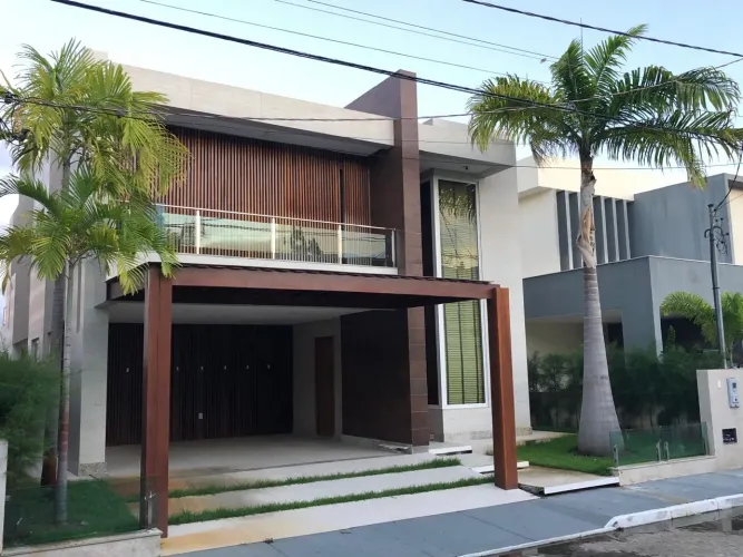 Alugo Casa Alto Padrão Ravines Porteira Fechada 500m da Praia c/ Proprietário
