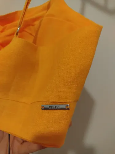 Top Colcci laranja