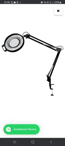 Lupa  Led de apoio  