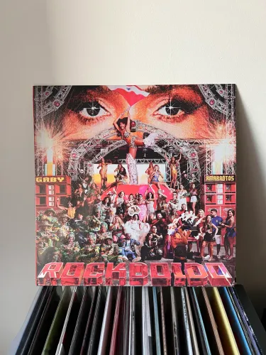 Vinil ROCK DOIDO - Gaby Amarantos ( LP vermelho esfumaçado)