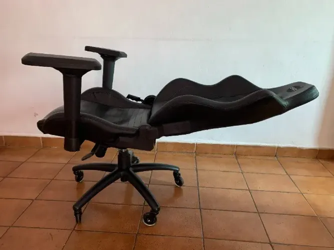 Cadeira Gamer Dazz Big Boss Preto 180o Roda Pichau Soft Como Nova Brindes