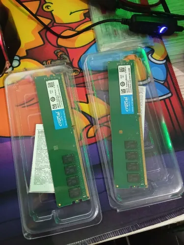 MEMÓRIA RAM DDR4 CRUCIAL 2666mhz
