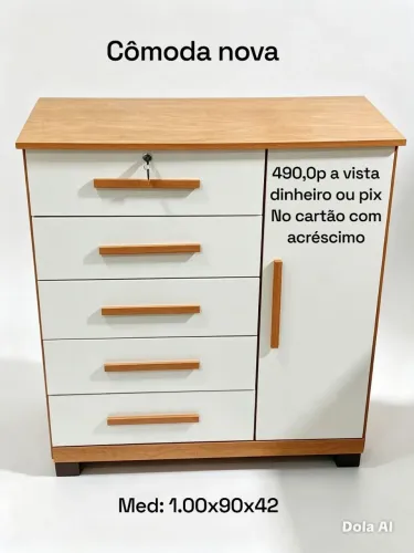 Comoda sapateira com chaves nova