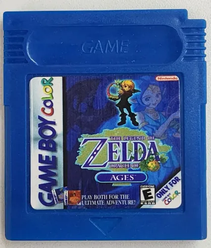 Jogo Zelda - Oracle Of Ages Salvando Para Nintendo Game Boy Color / Advance / SP / Micro
