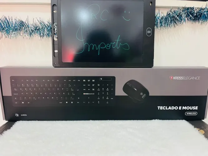 Kit teclado+mouse sem fio