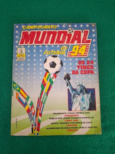 Álbum Copa do Mundo 1994 COMPLETO