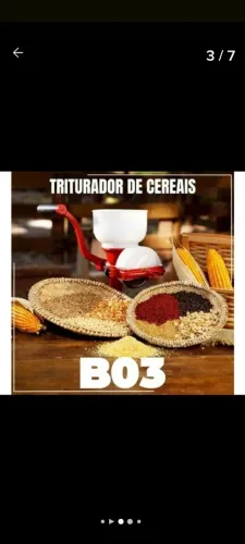 Moedor de grão, milho, feijão todos tipos de grão