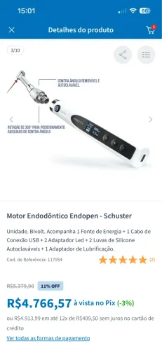 Motor endodôntico 