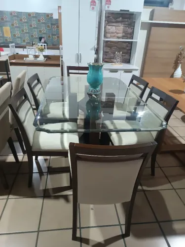 Mesa de 6 Lugares Estofada