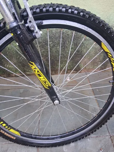 Bicicleta caloi conservada