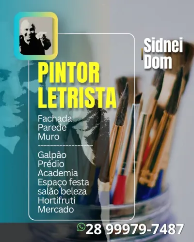 PINTOR LETRISTA