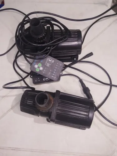 Kit soprador de ar e 2 bomba submersa