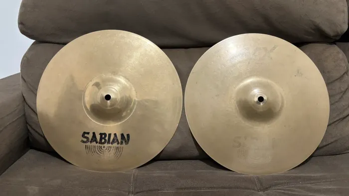 Chimbal Hi Hat Sabian AAX Studio Hats 13 B20