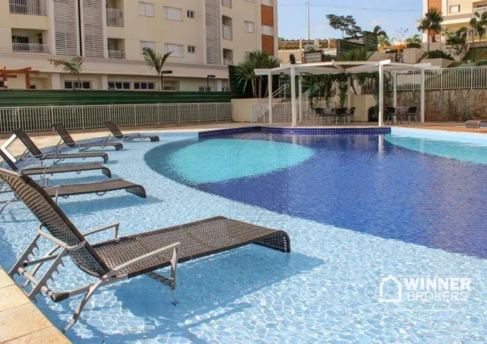 Apartamento para alugar, 72 m² por R$ 3.860,00/mês - Jardim Novo Horizonte - Maringá/PR