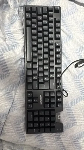 Teclado mecanico Warrior com rgb
