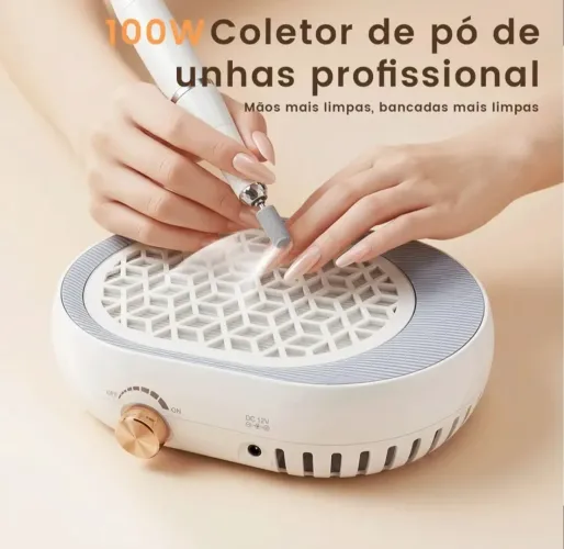 COLETOR DE PO Manicure 