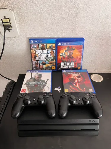 Ps4 Pró 1Tera