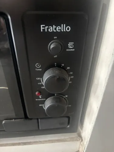 Forno Elétrico Mueller Fratello Preto Fosco