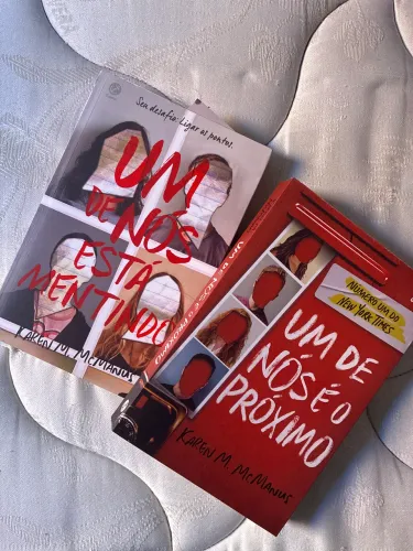Livros Um de nós está mentindo é Um de nós é o próximo 