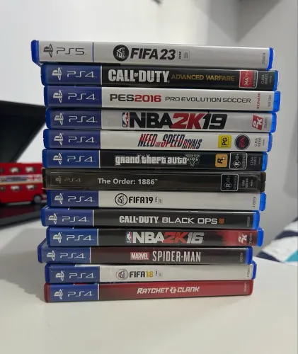 LOTE DE JOGOS PS4