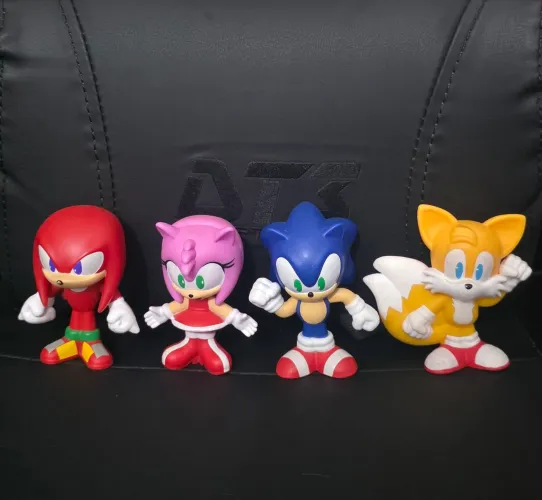 Bonecos Sonic Burger King 2025