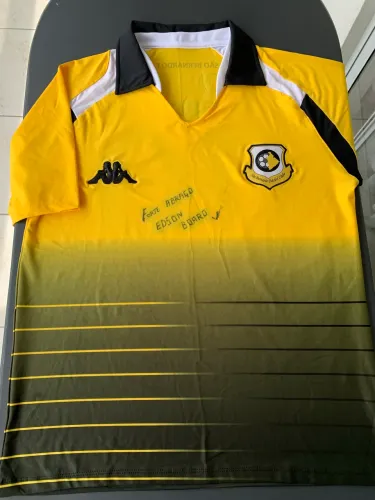 Camisa futebol São Bernardo 2014, autografada!
