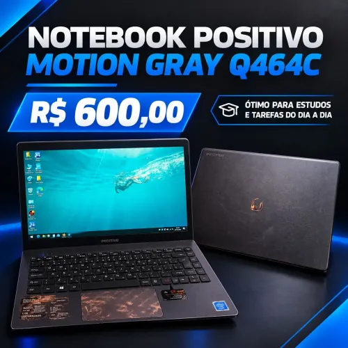 NOTEBOOK POSITIVO MOTION GRAY O464C