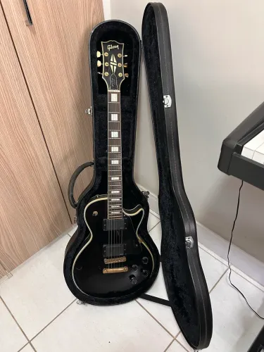 Guitarra Gibson Custom Black EMG 81/85