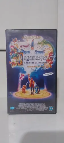 VHS Pagemaster o mestre da fantasia (dublado)