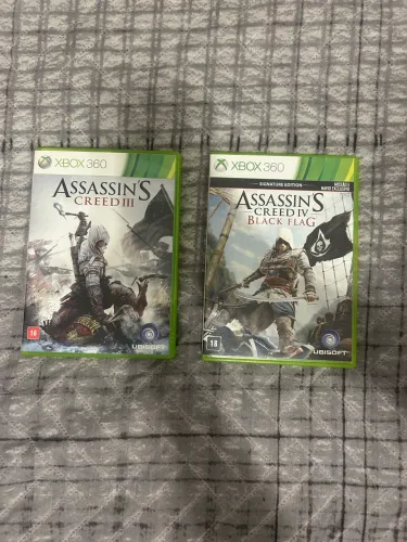 Assassin?s Creed III + Black Flag Signature Edition | Xbox 360 Original