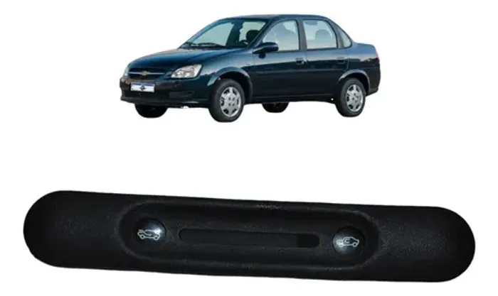 Moldura Botão Controle Ar Corsa Classic 2014 1.0 Uzad0 Original