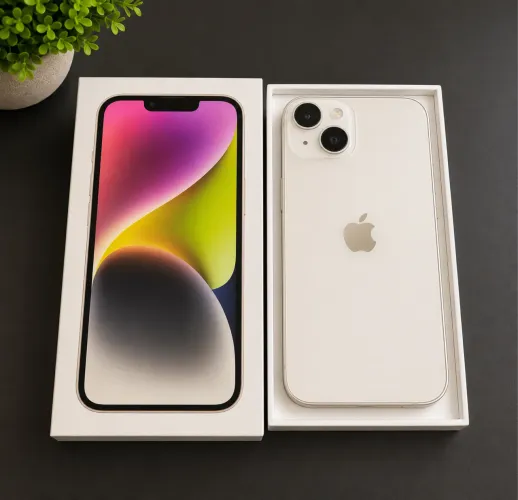 iPhone 14 256GB BRANCO IMPECÁVEL