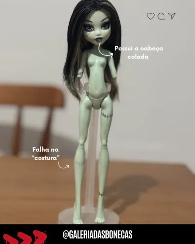 SUCATA Boneca Monster High Frankie Scaris