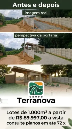 Terrenos à venda no Residencial Sabiá em Mairinque