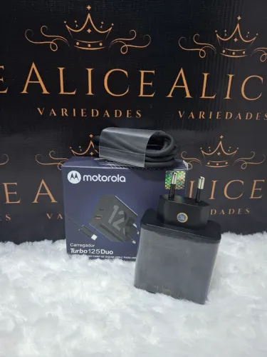 Carregador Motorola Tipo C 125w turbo