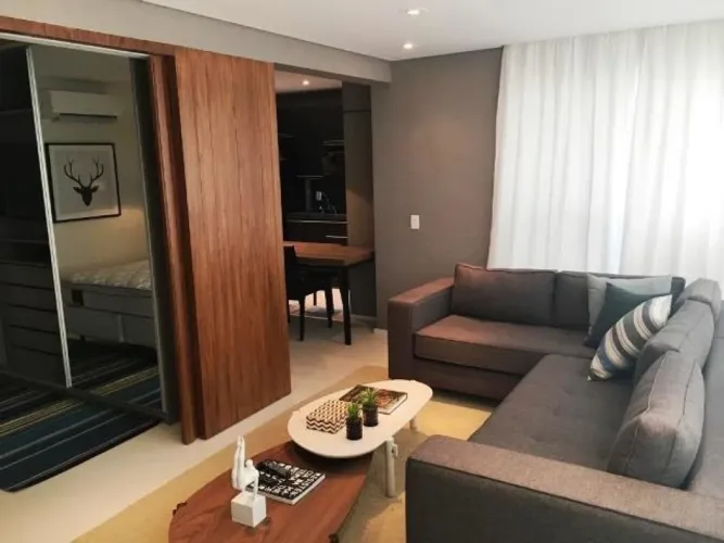 Flat para locação no Itaim Bibi - Edifício Horizonte JK - Cód: CVH14380