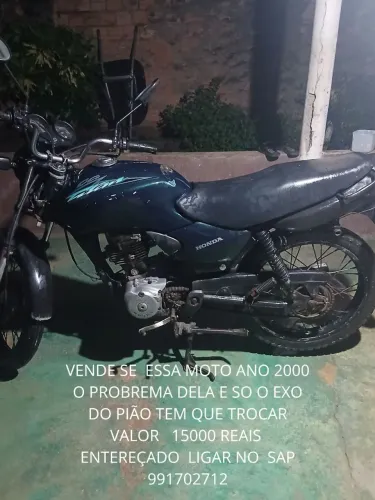 Vende se essa moto
