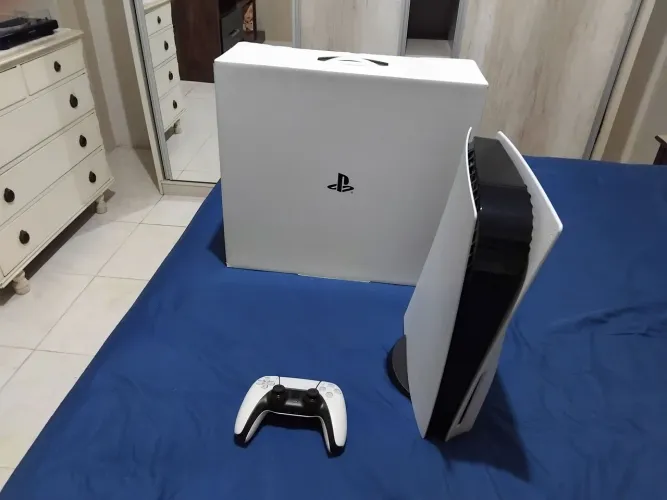 Playstation 5 fat ps5 semi novo 2023 em perfeito estado